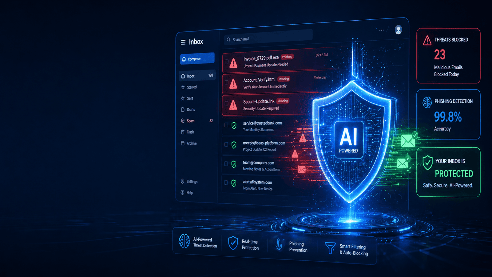 e mail security focus