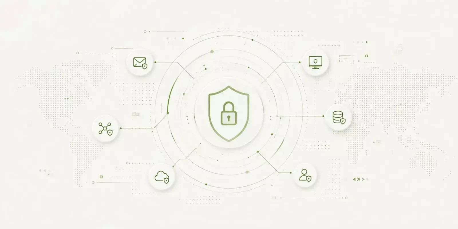 Delphi Infotech cybersecurity protection illustration