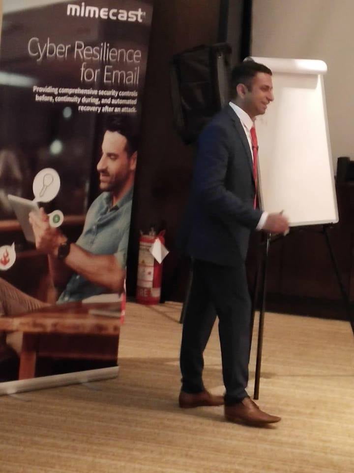 Mimecast Cyber Resilience Seminar Held at Hilton, Embassy links, Bangalore on 15th February 2019